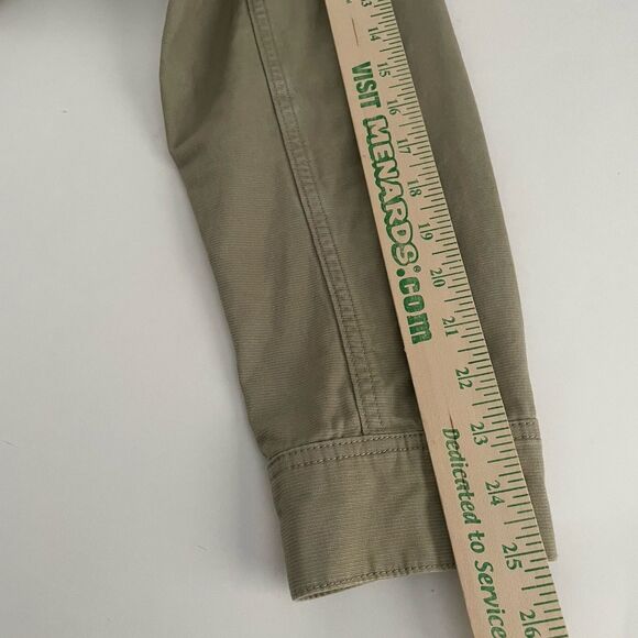Columbia Corduroy Jacket Full Zip Men M Lightweight Utility Workwear Zip Pockets - Picture 12 of 12
